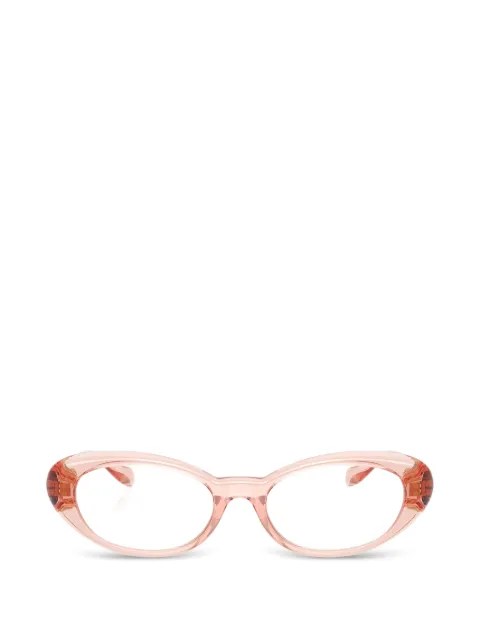 Versace Eyewear oval-frame glasses