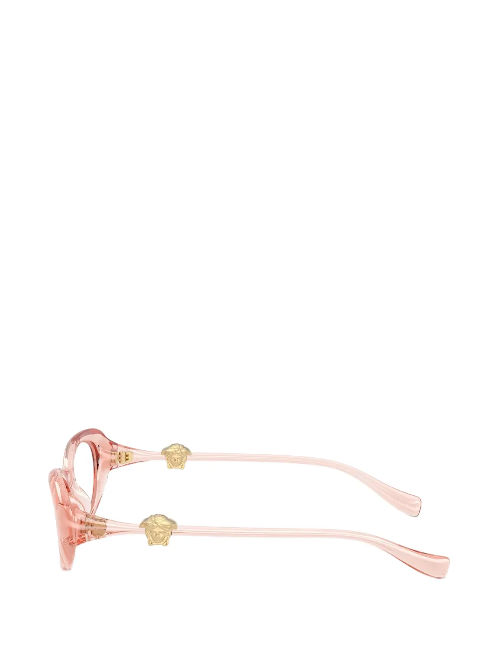 Versace Eyewear Bril met ovaal montuur Roze