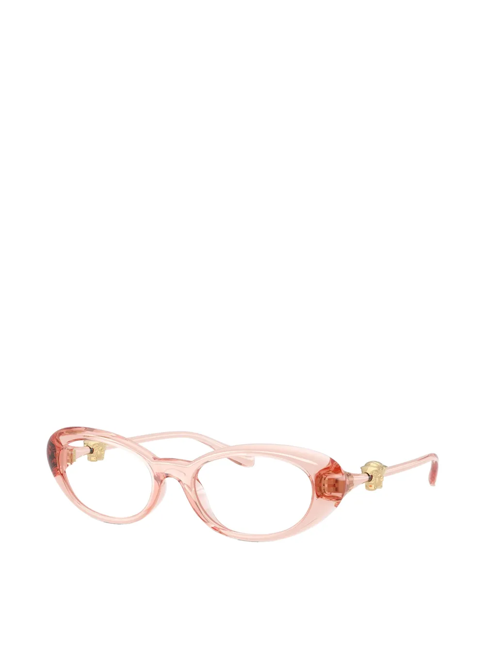 Versace Eyewear Bril met ovaal montuur Roze