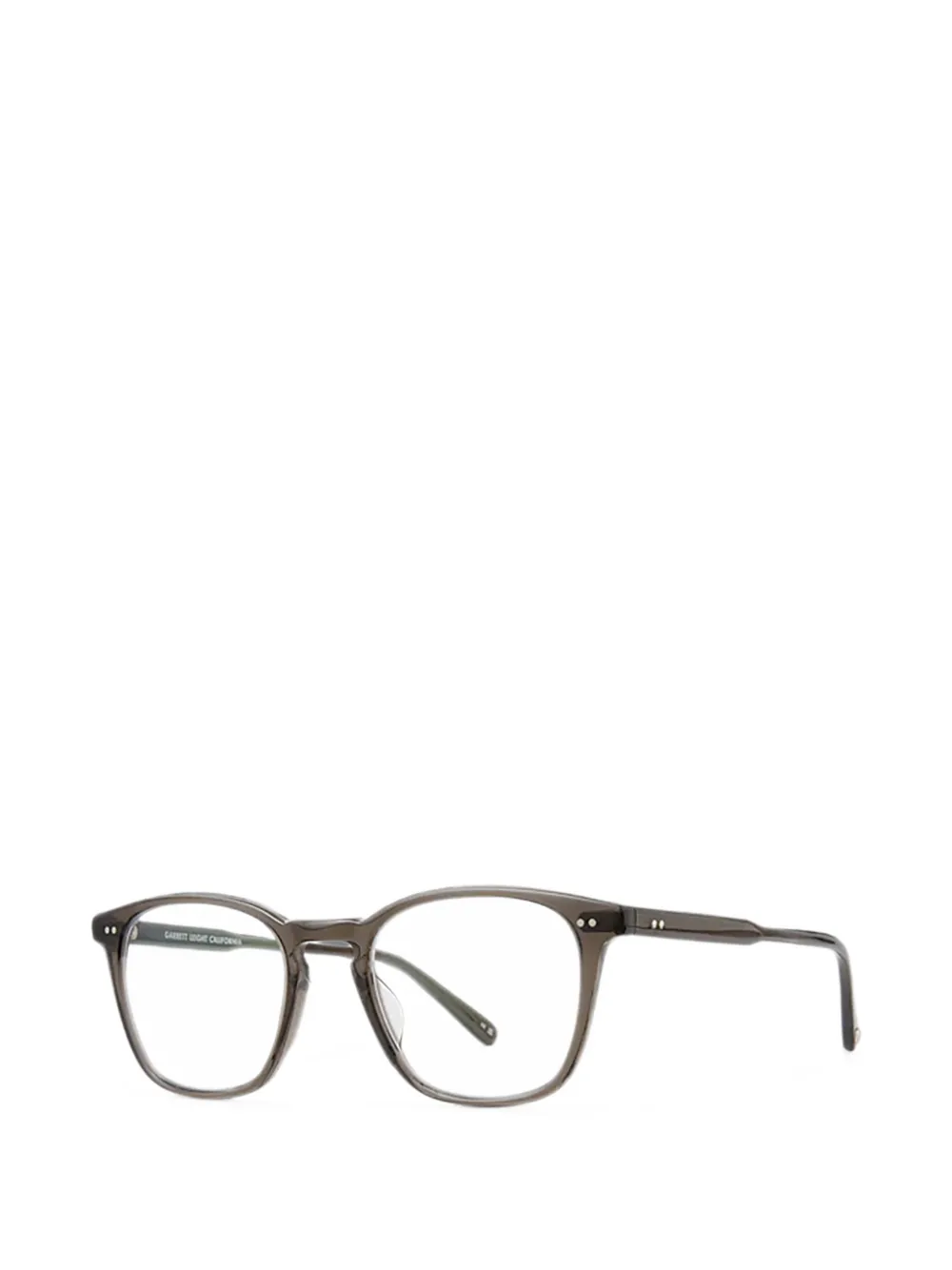 Garrett Leight Albright bril met vierkant montuur Grijs