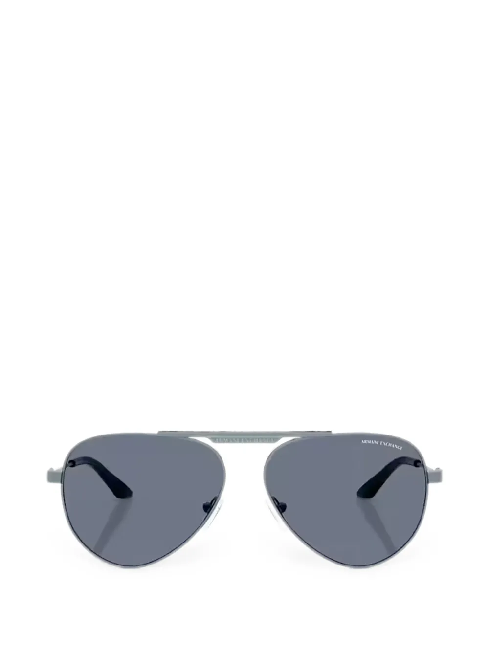 Armani Exchange Occhiali da sole con montatura stile pilota - Blu