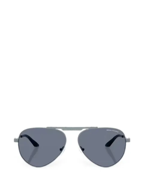 Armani Exchange lunettes de soleil à monture pilote
