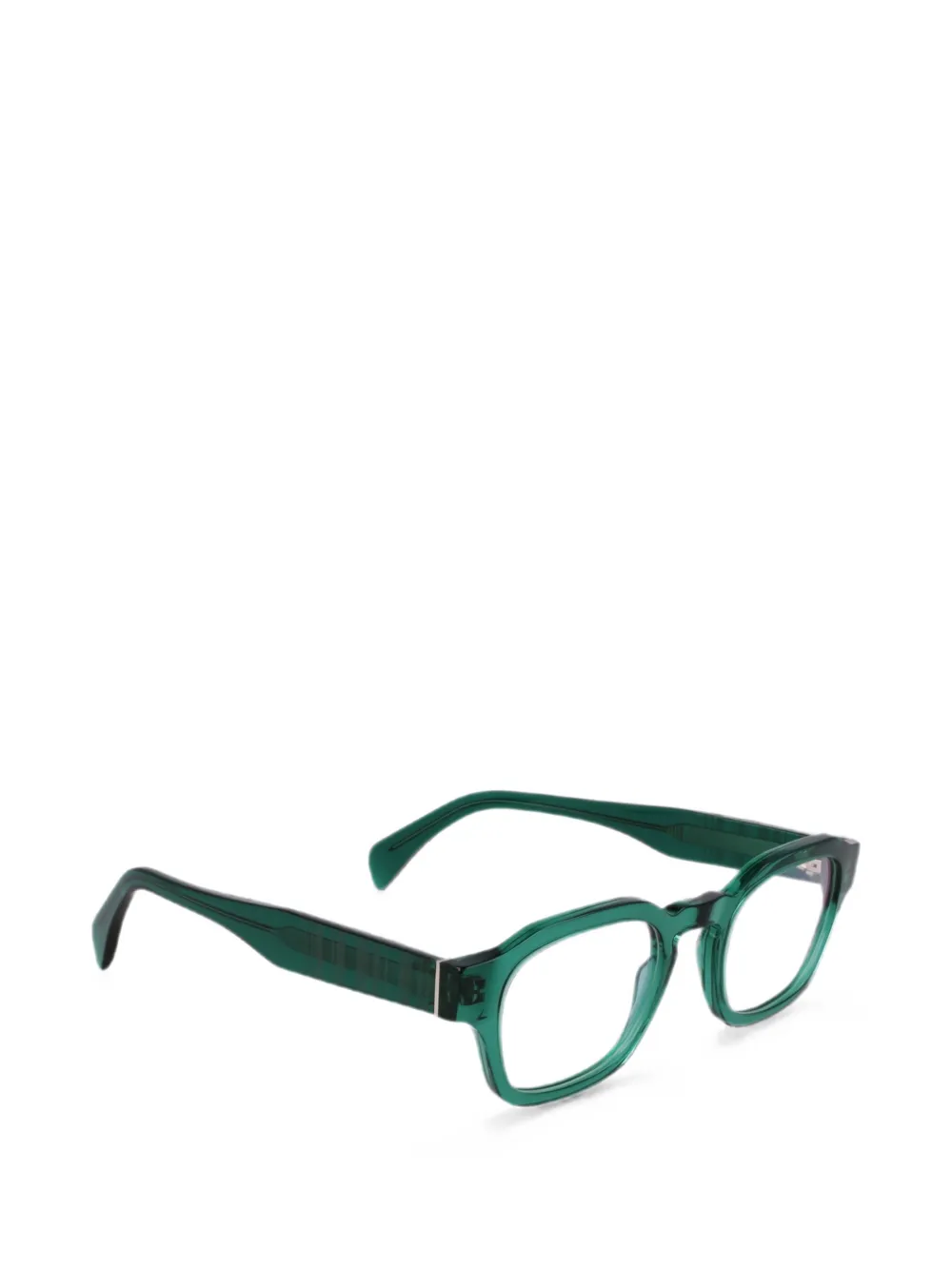 Paul Smith Lexton bril met geometrisch montuur Groen