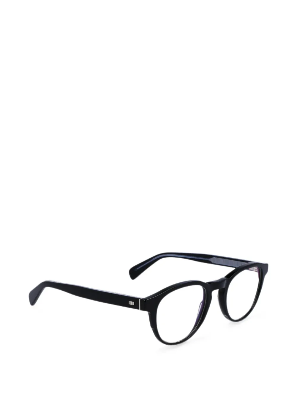 Paul Smith Hartley bril met rond montuur Zwart