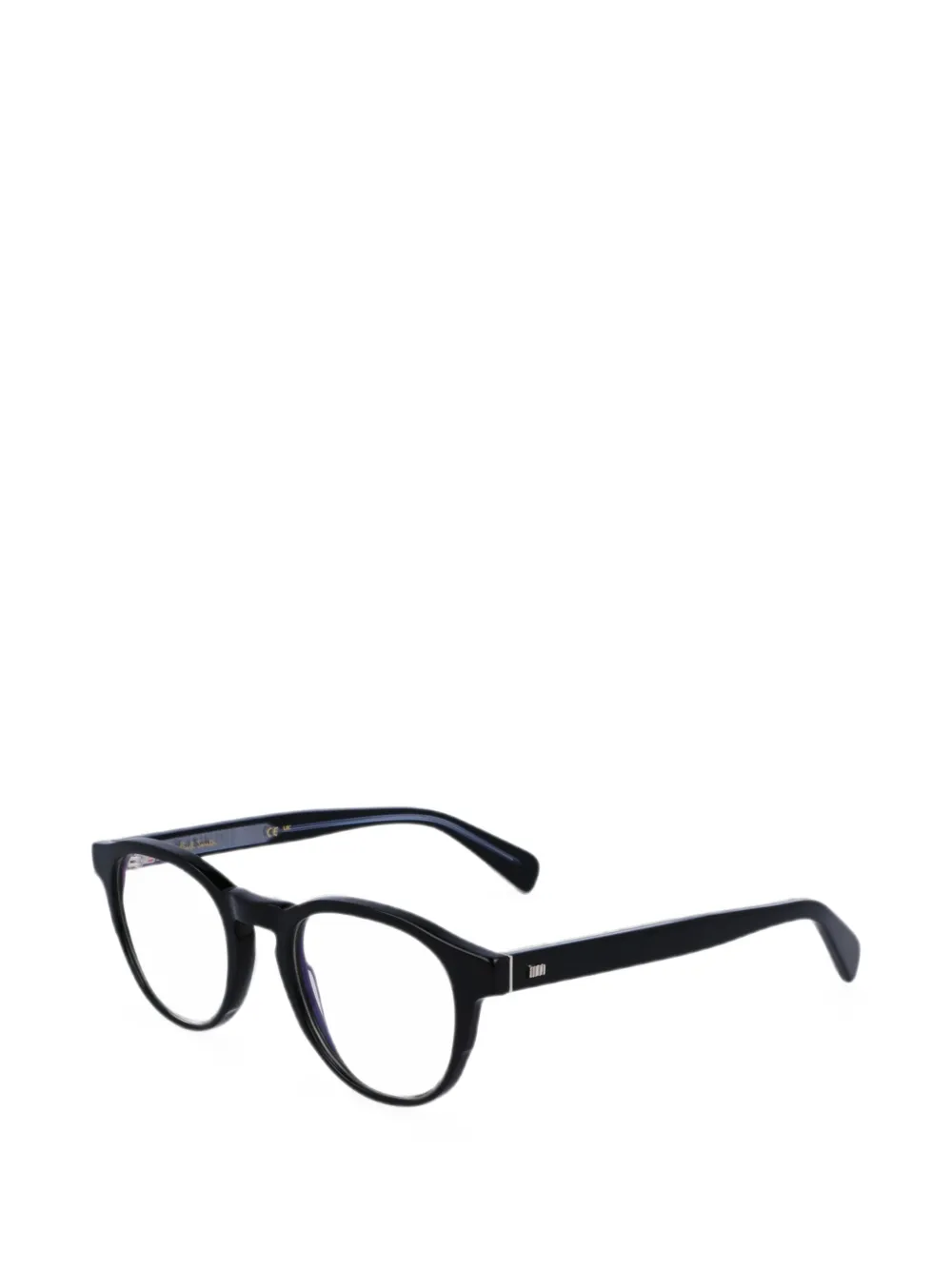Paul Smith Hartley bril met rond montuur Zwart