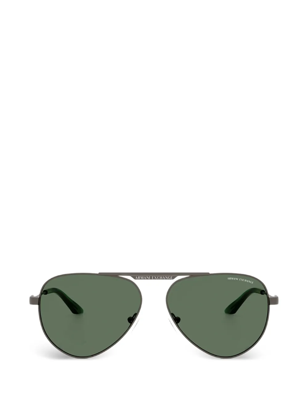 Armani Exchange Occhiali da sole con montatura stile pilota - Grigio