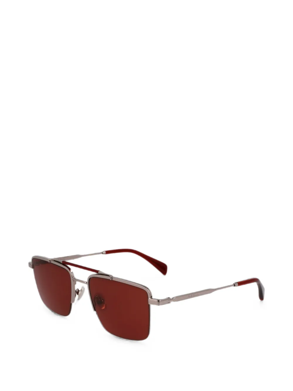 Paul Smith Landor zonnebril met piloten montuur Zilver