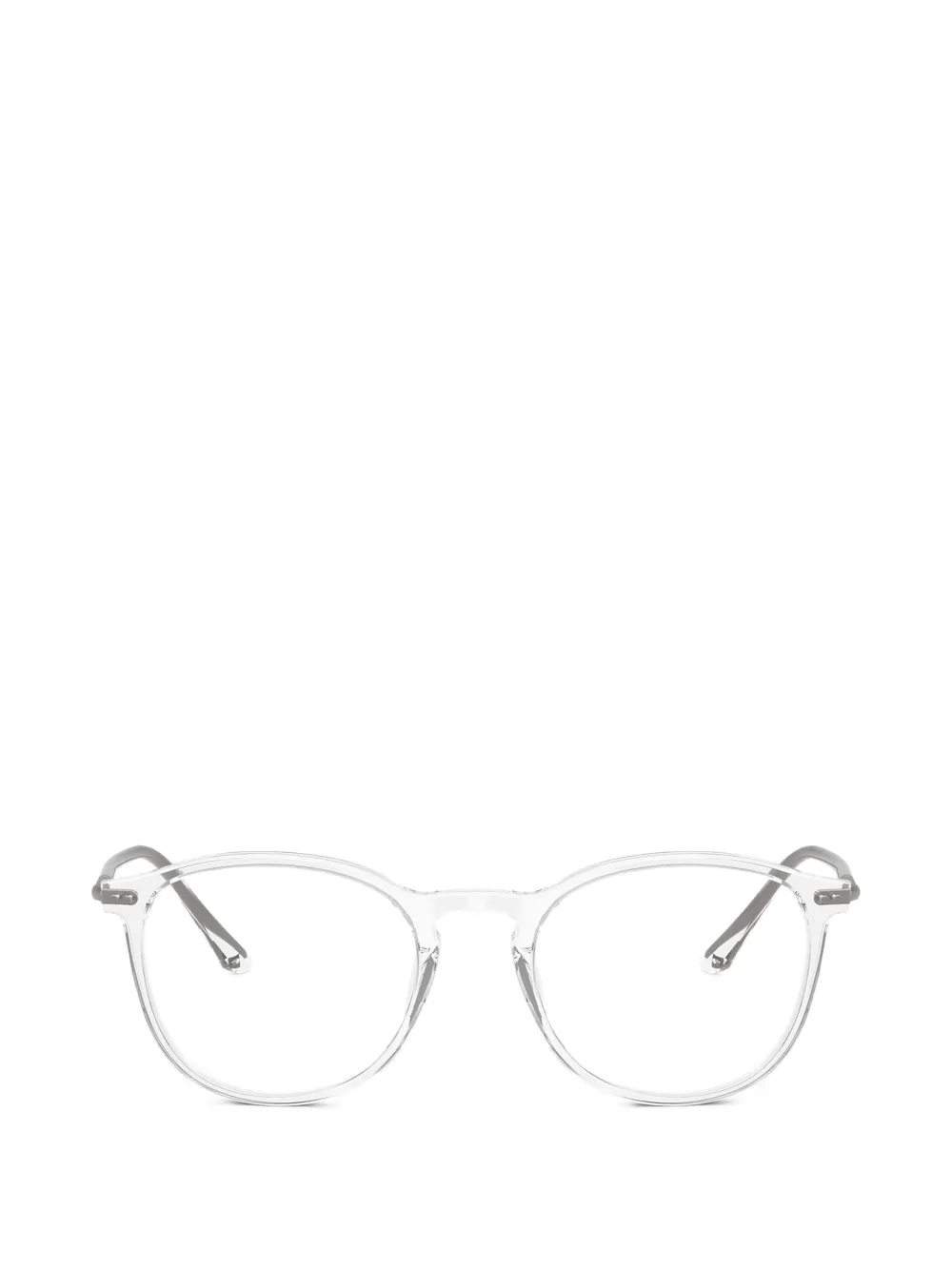 Giorgio Armani Occhiali tondi - Bianco