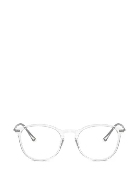 Giorgio Armani lunettes de vue à monture ronde