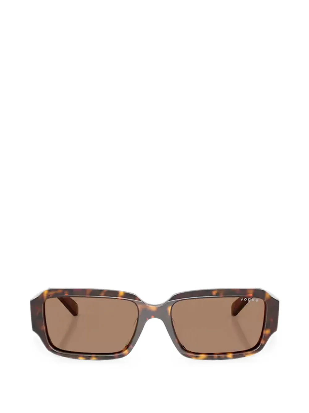 Vogue Eyewear Sonnenbrille mit eckigem Gestell - Braun