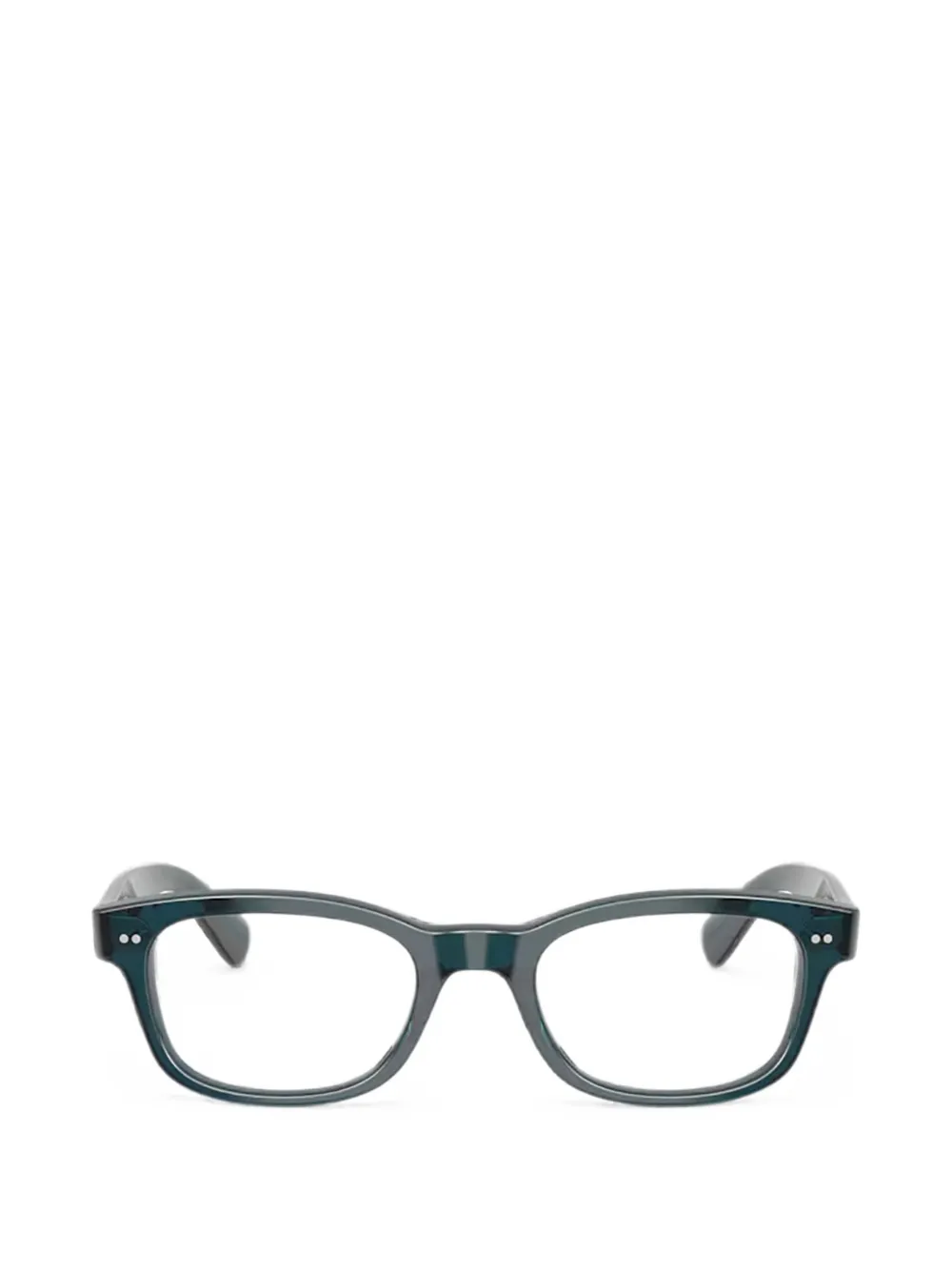 Oliver Peoples Occhiali Tiello rettangolari - Verde