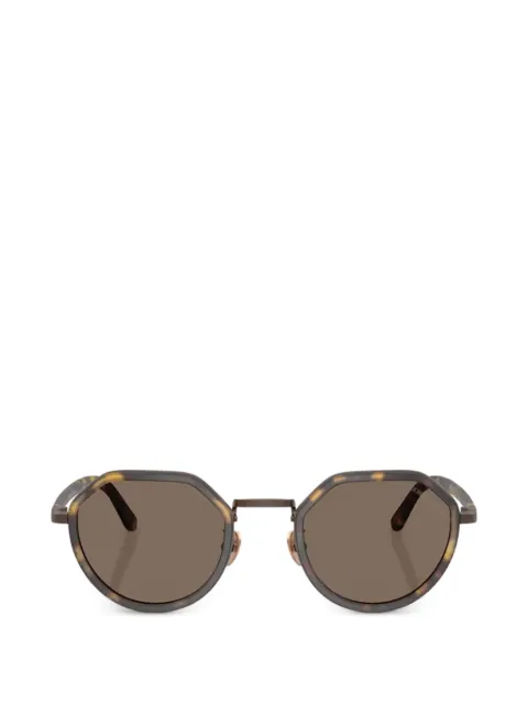 Giorgio Armani ジオメトリックフレーム サングラス