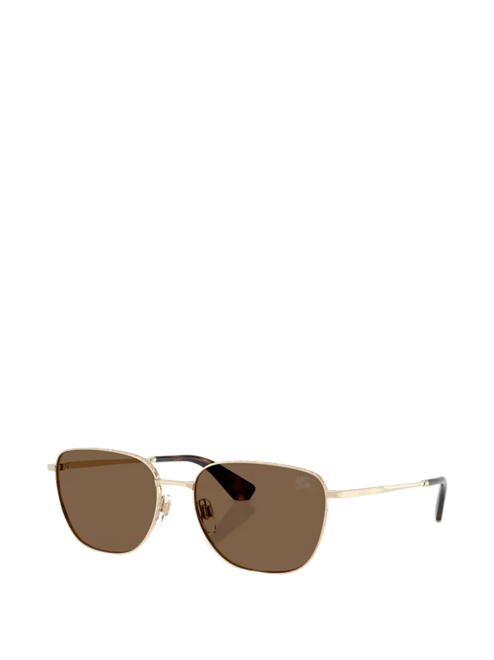 Burberry Eyewear Zonnebril met geometrisch montuur Goud