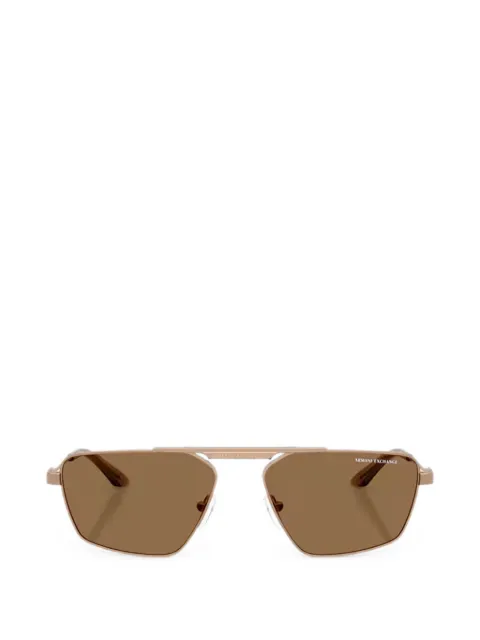 Armani Exchange solbriller med geometrisk stel