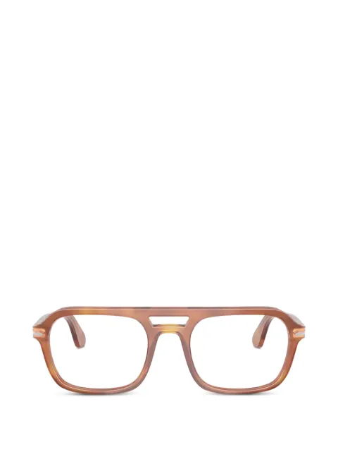Persol lentes con armazón geométrica