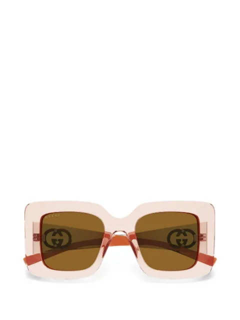 Gucci Eyewear Interlocking G squared-frame sunglasses