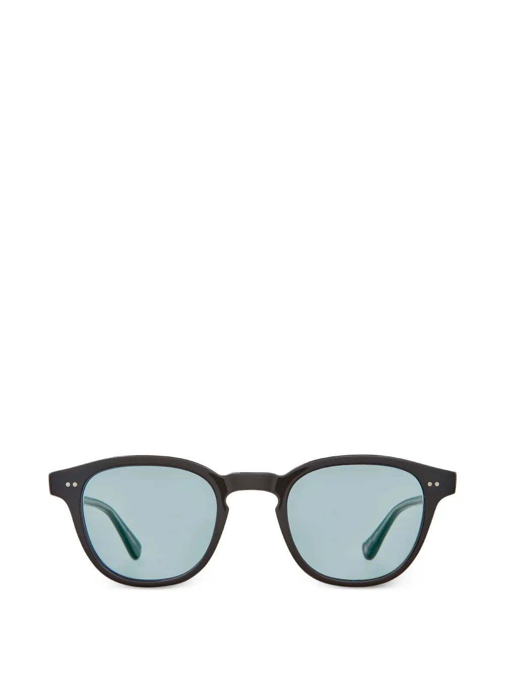 Garrett Leight Evan Sun round-frame sunglasses | Black | Image 1