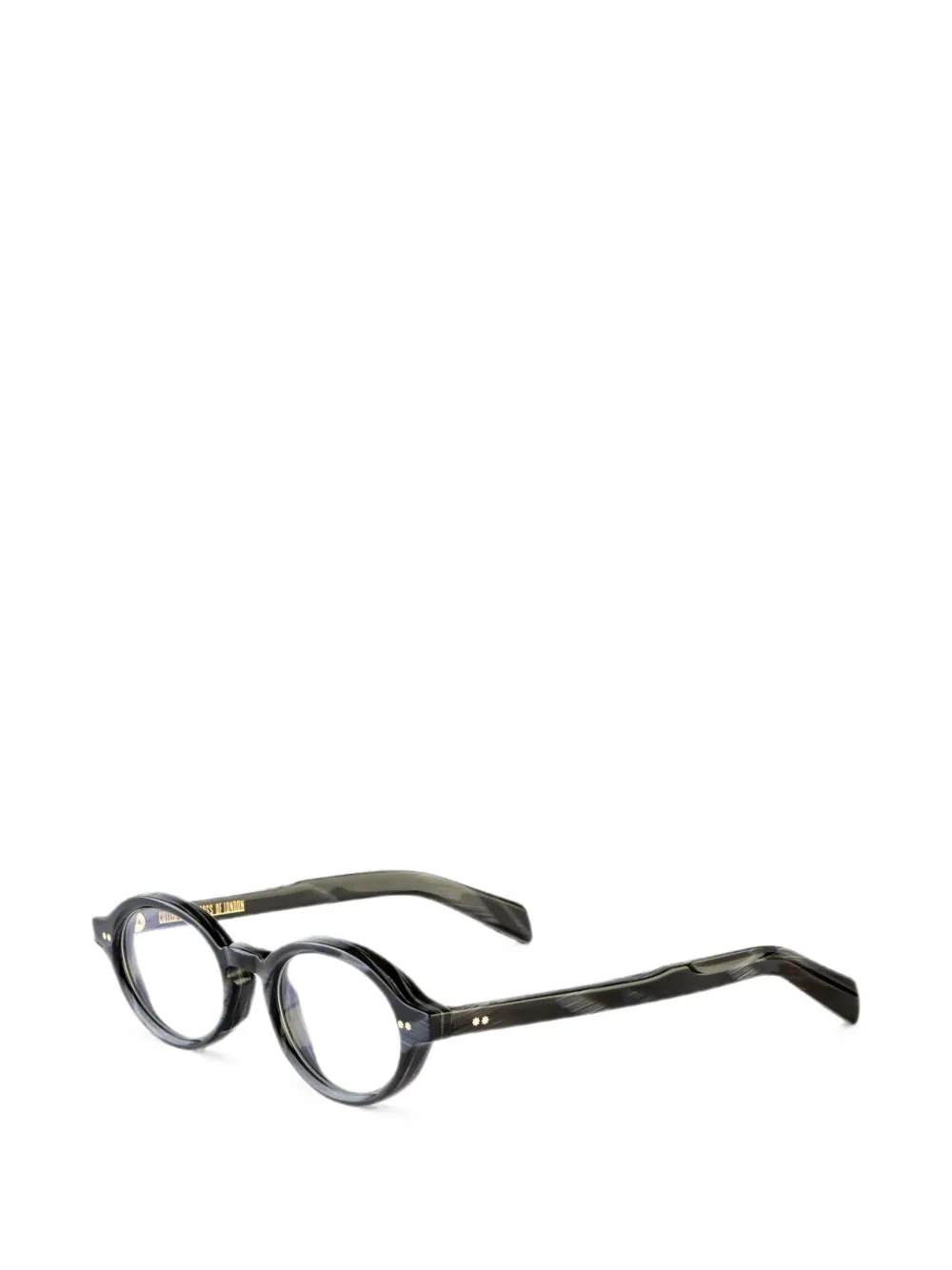 Cutler & Gross GR13 bril met rond montuur Zwart