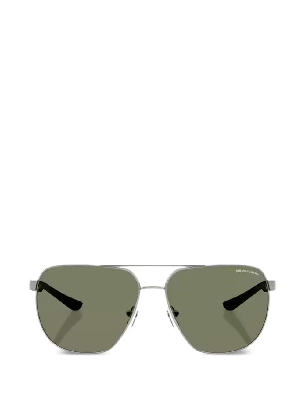 Armani Exchange Occhiali da sole con montatura stile pilota - Argento