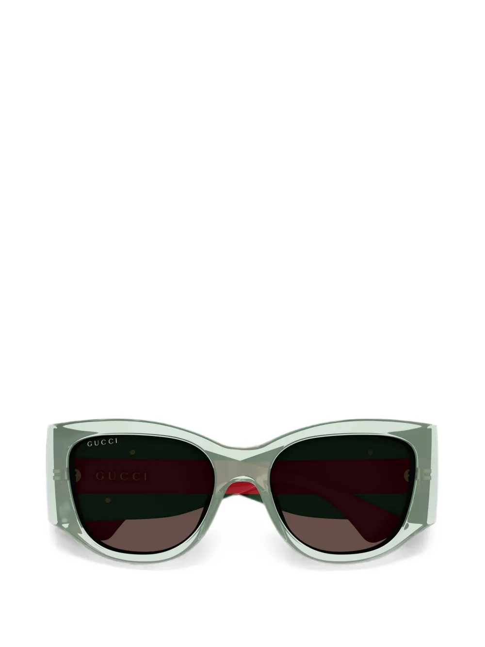 Gucci Eyewear Occhiali da sole GG cat-eye - Grigio