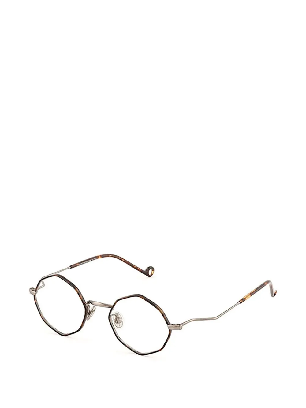 Eyepetizer Sierra geometric-frame glasses | Brown | Image 1
