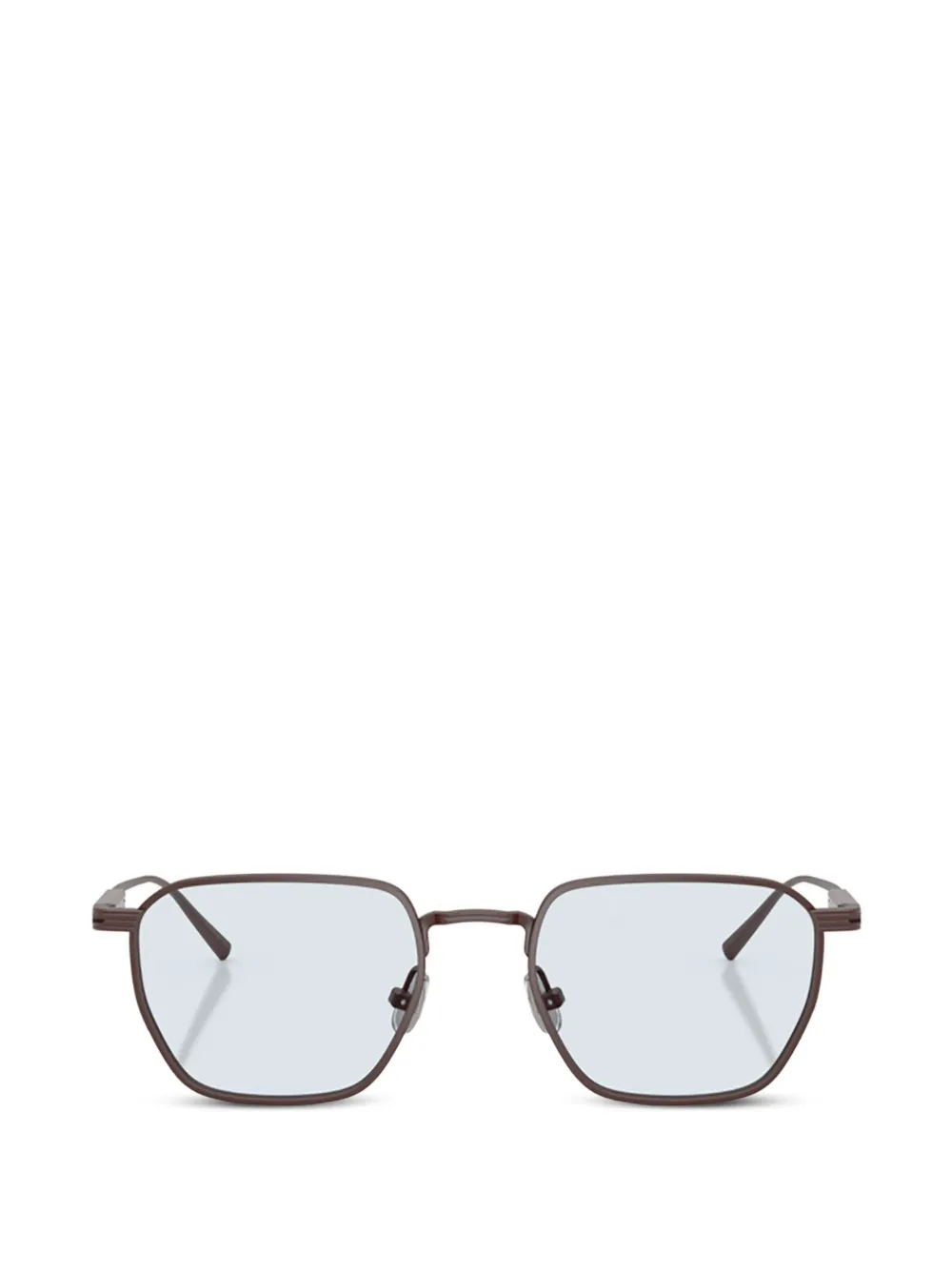 Brunello Cucinelli lunettes de soleil à monture géométrique Her - Marron Brunello Cucinelli lunettes de soleil à monture géométrique Her - Marron