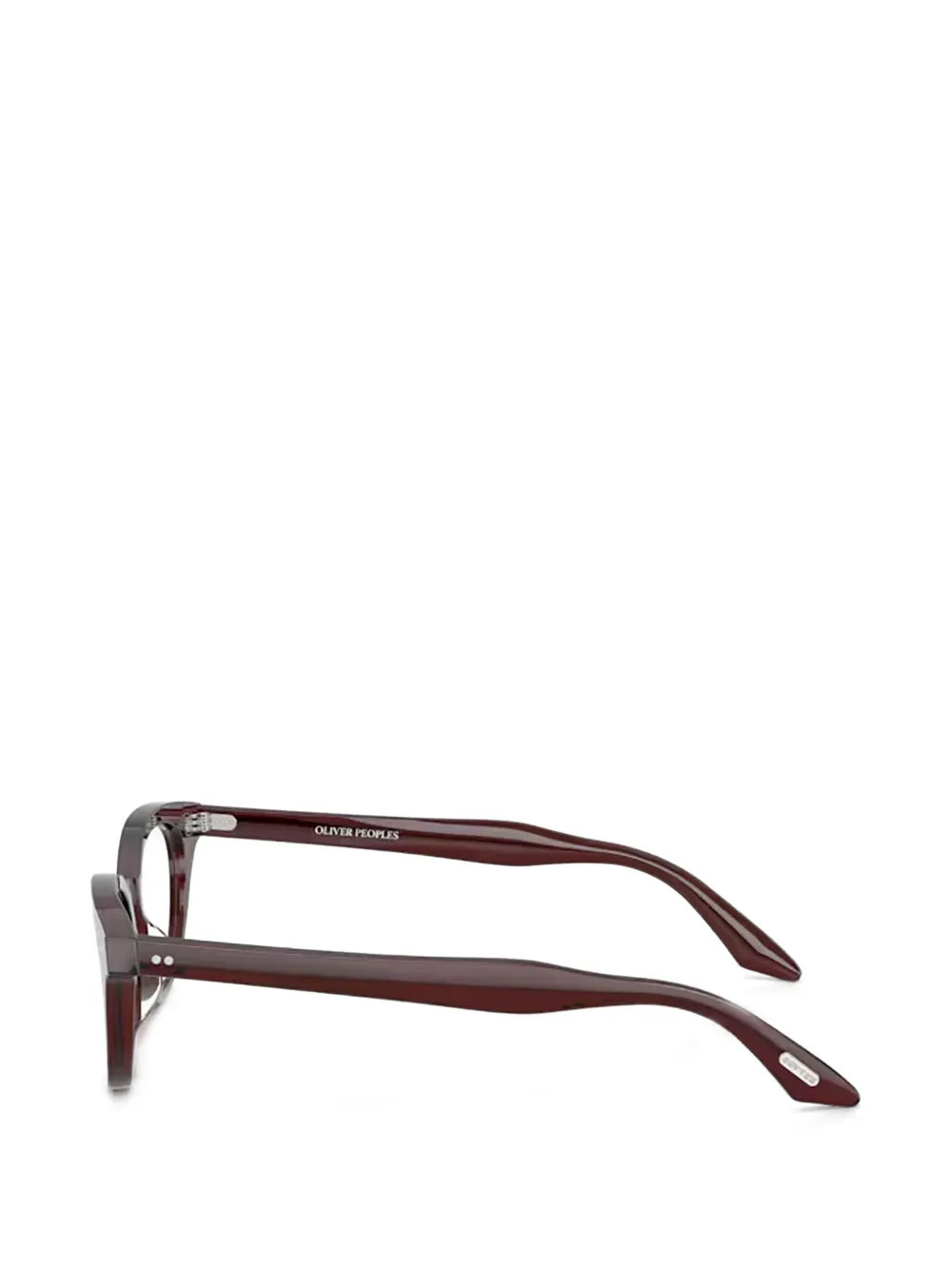 Oliver Peoples Madelon bril met rond montuur Zwart