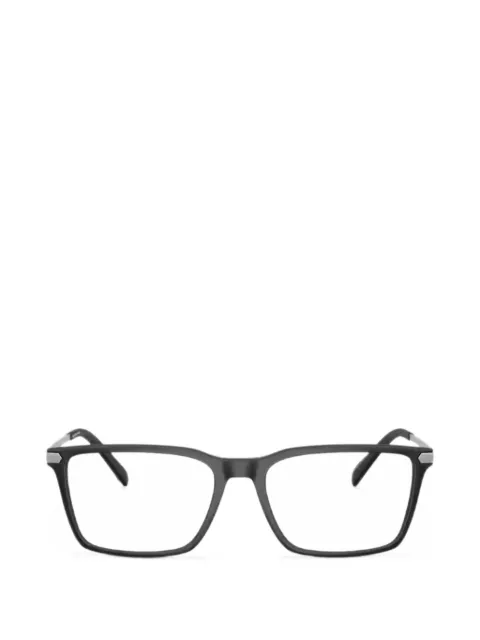 Armani Exchange Eckige Brille mit mattem Finish