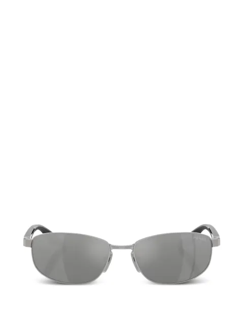 Prada Linea Rossa lentes de sol con detalle del logo