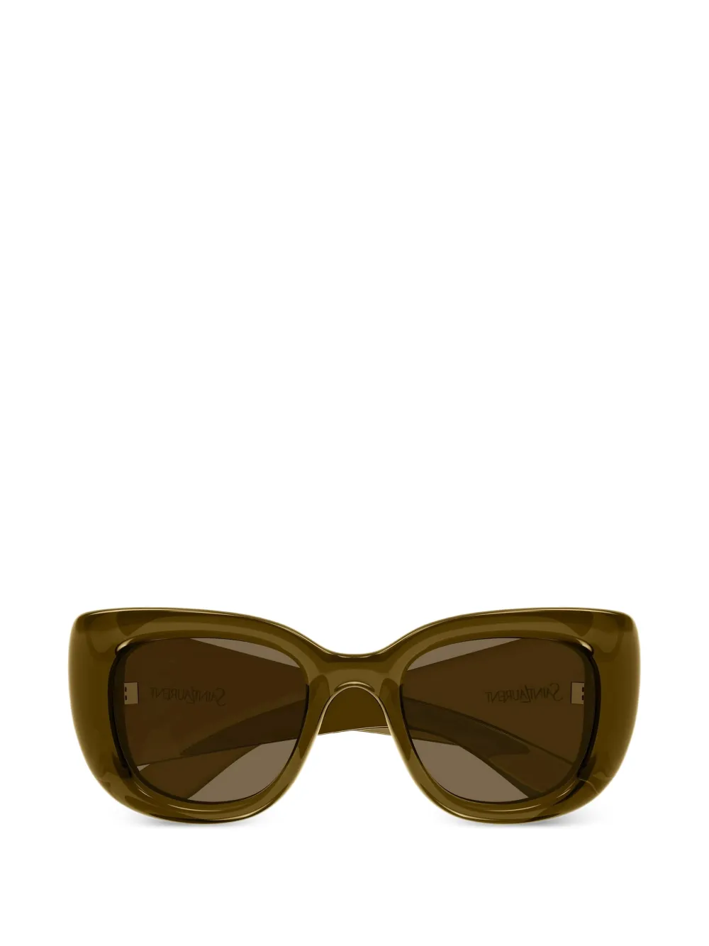 Saint Laurent Eyewear Howl Cat-Eye-Sonnenbrille - Grün