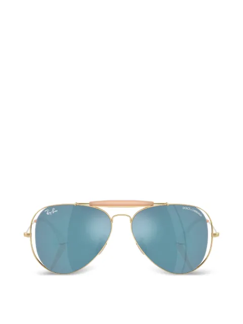 Ray-Ban x Dolce&Gabbana The Outdoorsman pilot-frame sunglasses