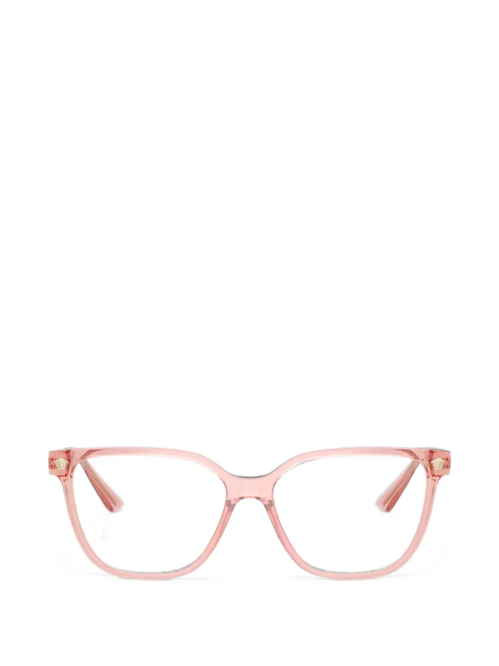 Versace Eyewear lunettes de vue Medusa à monture carrée - Rose