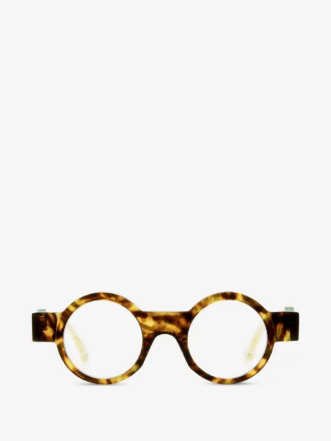 Kuboraum I02 round-frame glasses