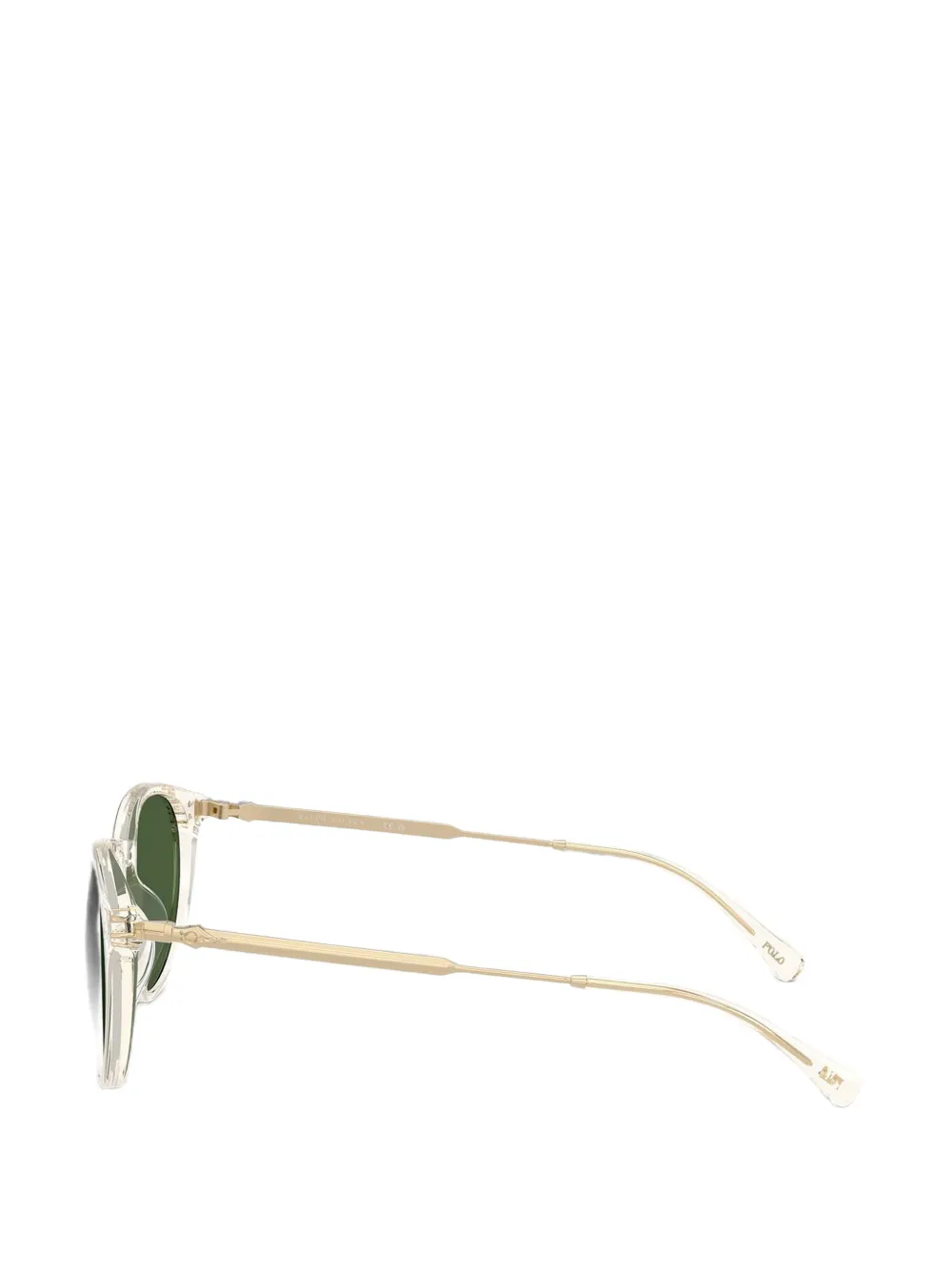 POLO RALPH LAUREN EYEWEAR Zonnebril met rond montuur Beige
