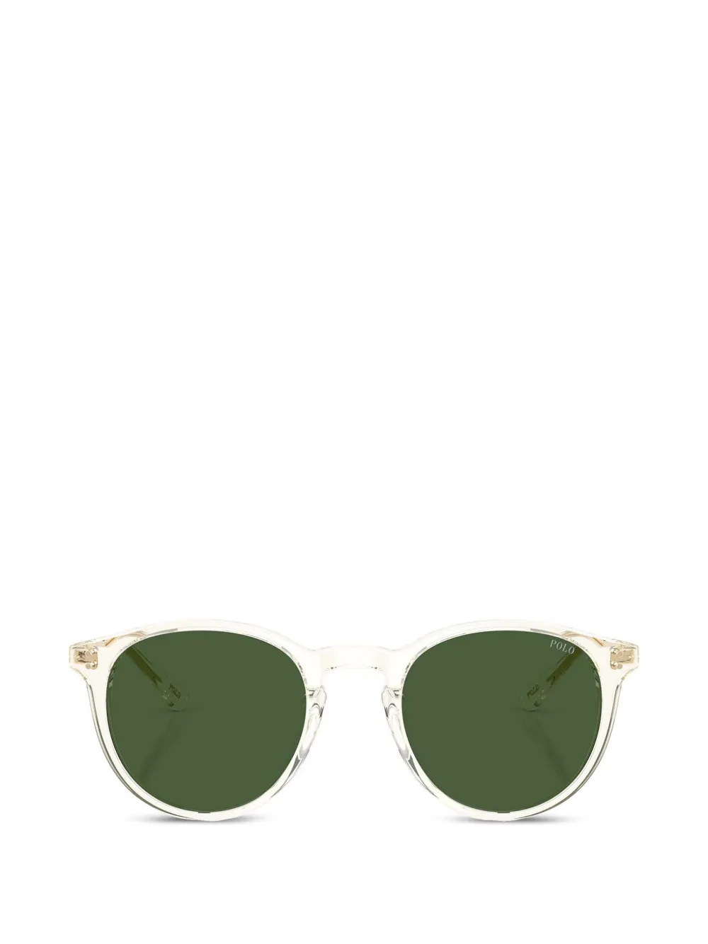 POLO RALPH LAUREN EYEWEAR Sonnenbrille mit rundem Gestell - Nude