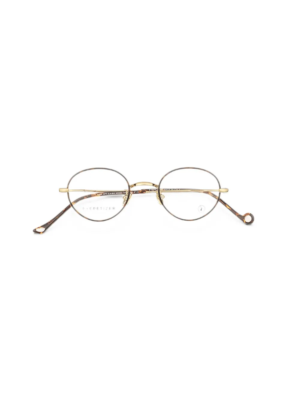 Eyepetizer Occhiali tondi Lion - Oro