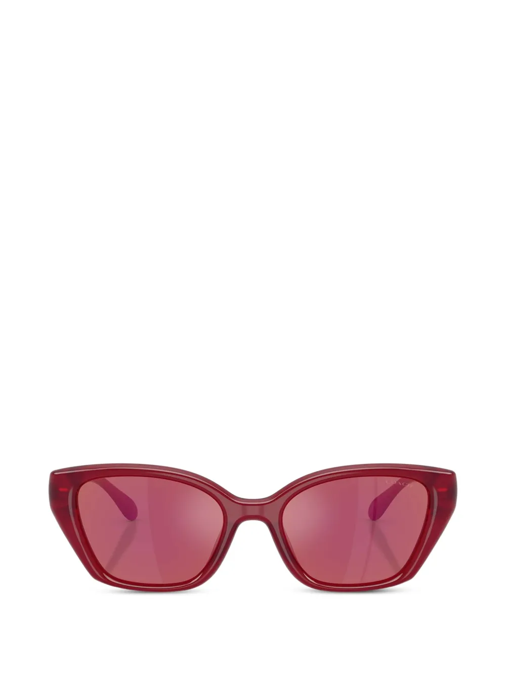 Coach logo-plaque cat-eye sunglasses · One Size