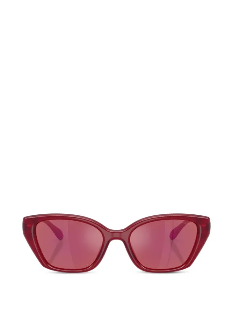Coach logo-plaque cat-eye sunglasses