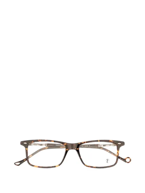 Eyepetizer Bond Vista tortoiseshell-effect rectangle-frame glasses
