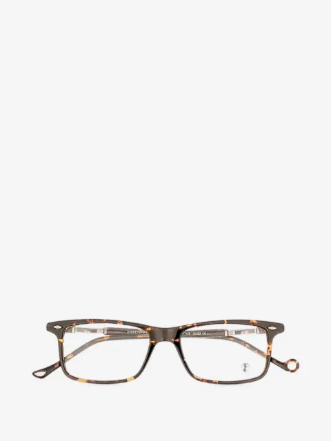 Eyepetizer Bond Vista tortoiseshell-effect rectangle-frame glasses