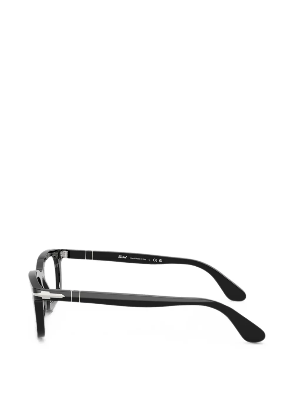 Persol Bril met vierkant montuur Zwart