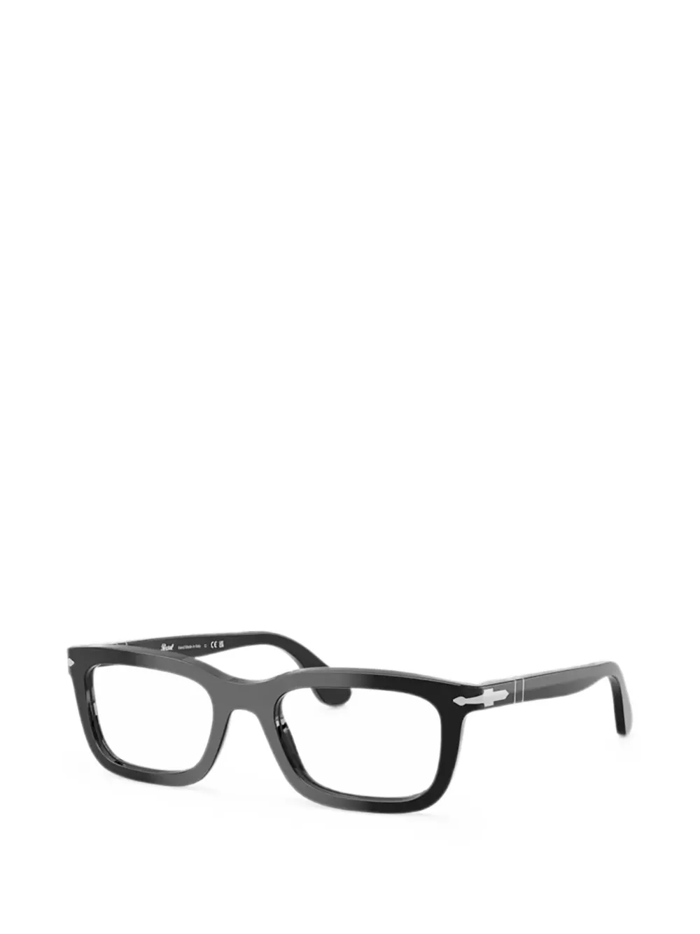 Persol Bril met vierkant montuur Zwart