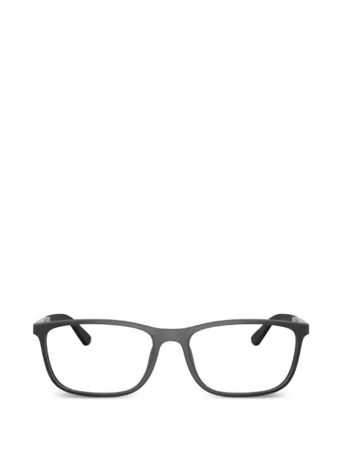 Emporio Armani lentes con armazón rectangular