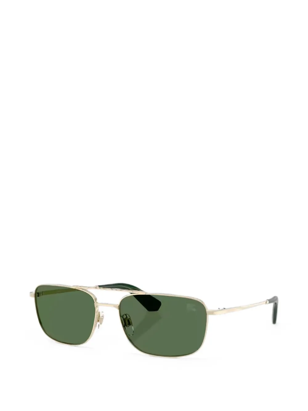 Burberry Eyewear Zonnebril met rechthoekig montuur Goud