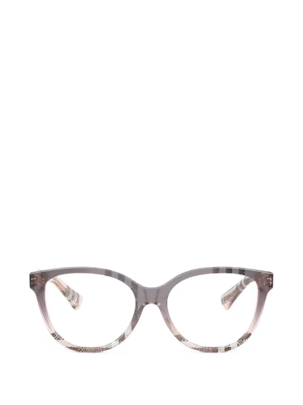 Burberry Eyewear Occhiali con stampa - Grigio