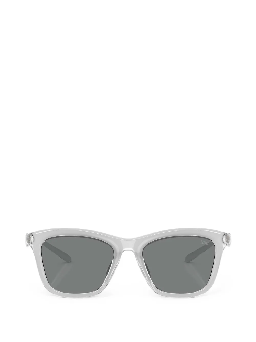 Diesel Occhiali da sole squadrati - Grigio