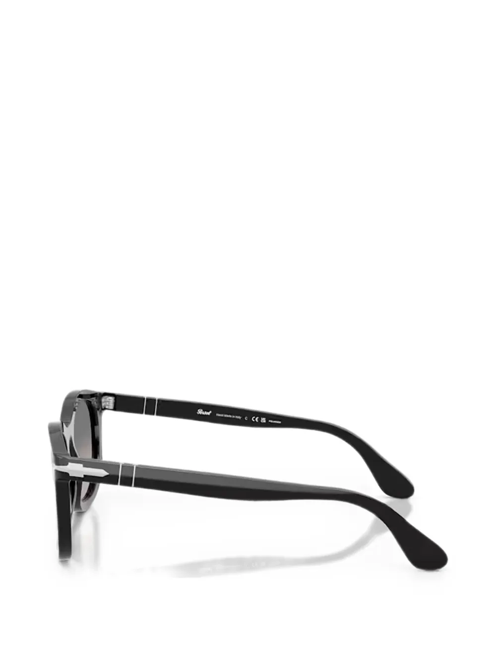 Persol Zonnebril met vierkant montuur Zwart