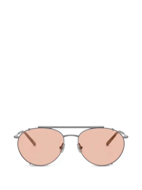Brunello Cucinelli Carlito B. round-frame sunglasses
