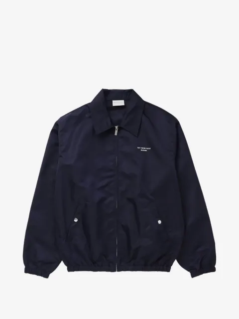 Drôle De Monsieur logo-print zip-up jacket