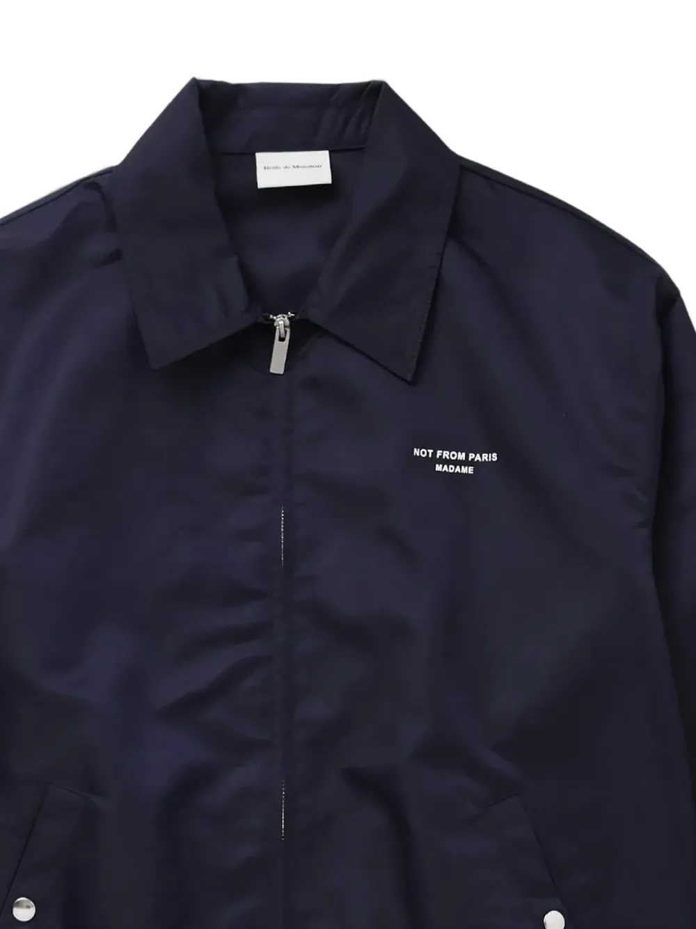 Drôle De Monsieur Jack met logoprint Blauw